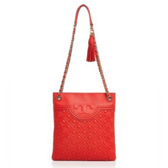 TORY BURCH Fleming Swingpack Leather Crossbody